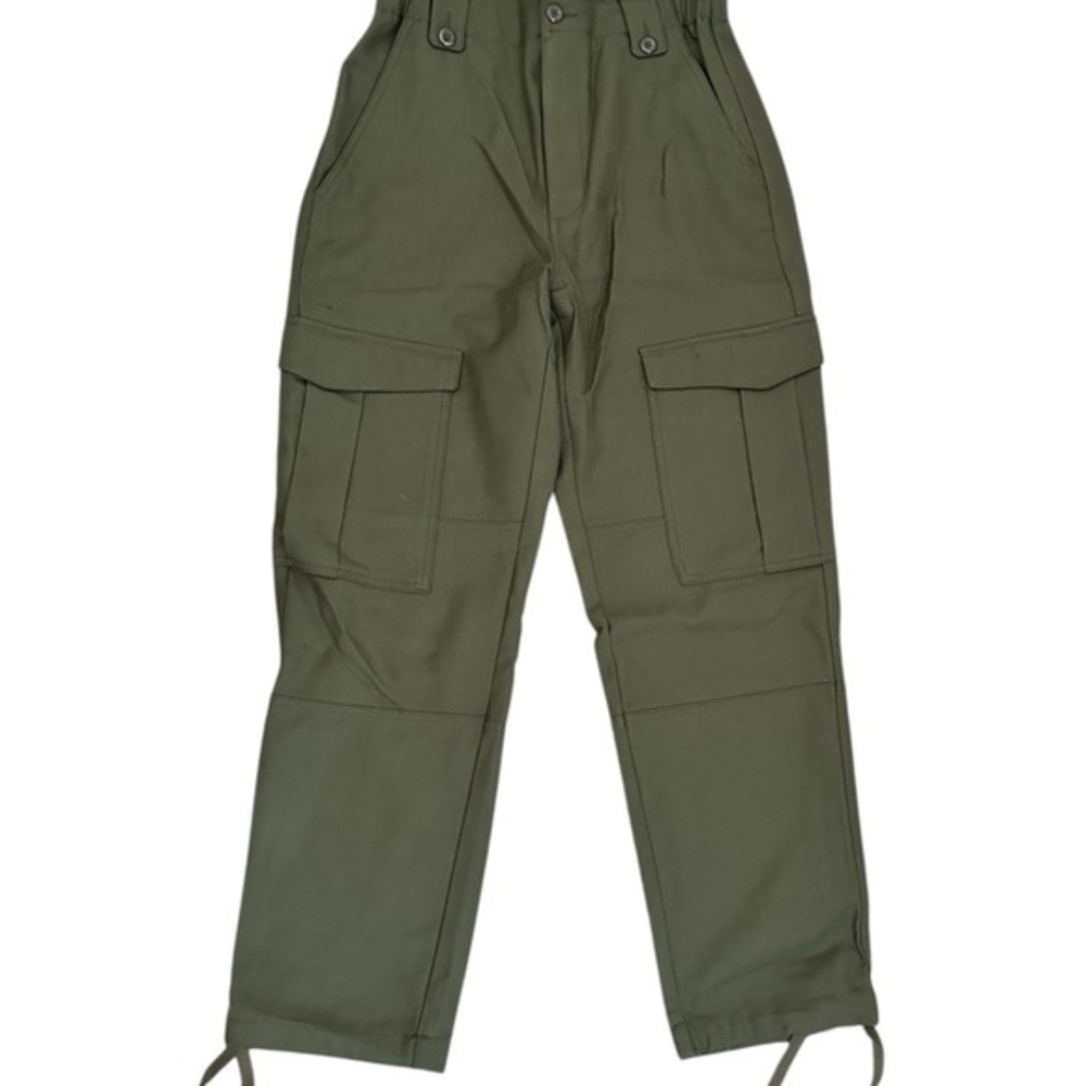 Banana Republic Olive Green Cargo Straight-Leg Pants